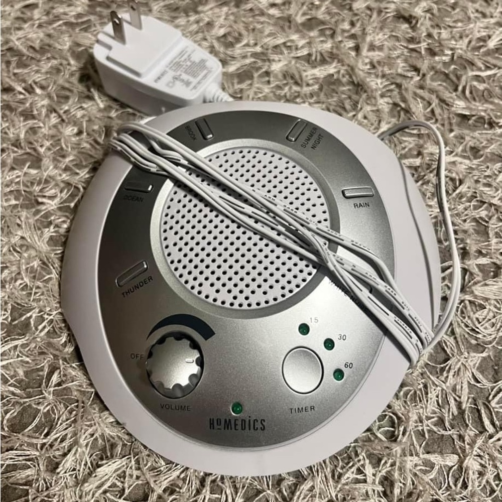 New, never used, Homedics sound machine